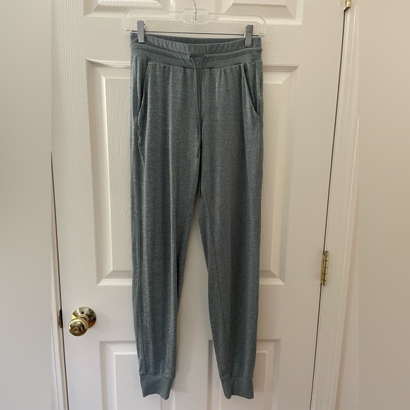 Athleta Uptempo Green Pull On Jogger Sweatpants XS TALL - Picture 2 of 7